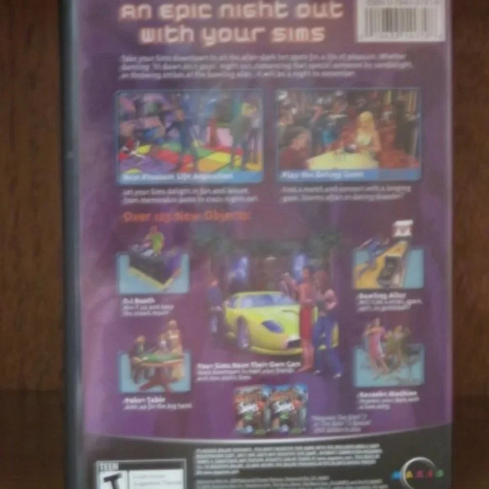 The Sims 2 Lot of Two Expansion Packs Pets And Nightlife